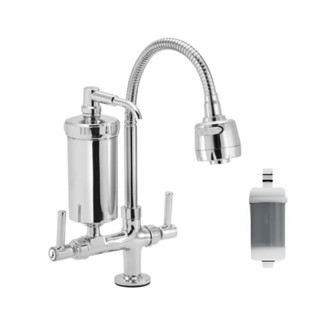 Torneira Tubo Metal Inox Filtro Gourmet Pia Mesa Cozinha Bancada em Oferta na Shopee