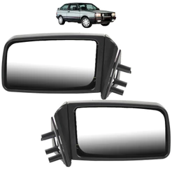 PAR Retrovisor Gol Parati Saveiro 1987 1988 1989 a 1994 Sem Controle