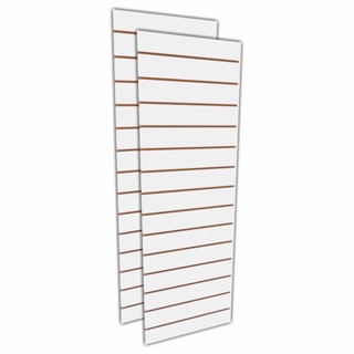 Painel canaletado branco Altura 180 Comp 60 expositor canelado placa mdf loja em Oferta na Shopee