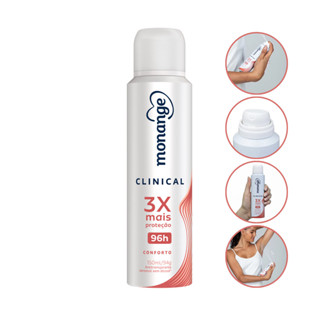 Desodorante Aerosol Clinical Conforto 96H Monange 150Ml