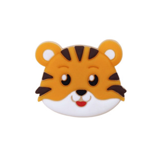 Kit 5 ou 10 Unidades - Aplique Emborrachado Bichinho Tigre Safari em Oferta na Shopee