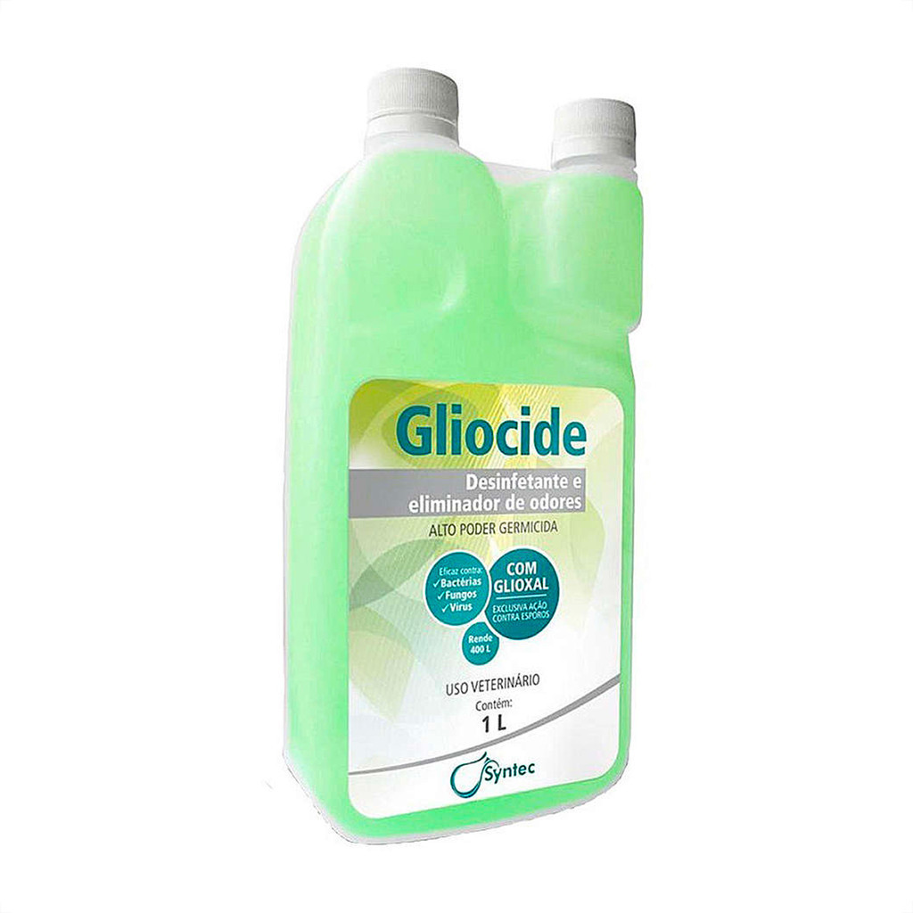 Gliocide Syntec Desinfetante e Eliminador de Odores - 1 Litro em Oferta na Shopee