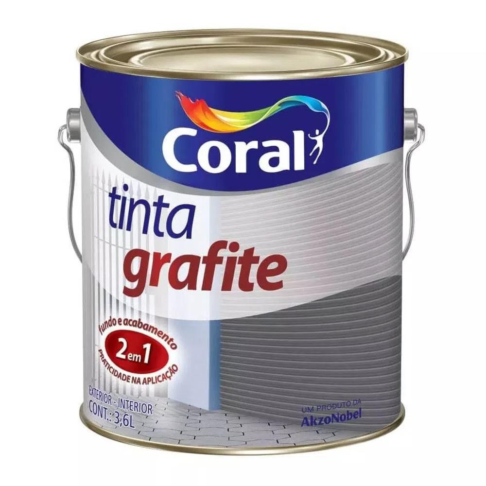 Esmalte Grafite Coral 3,6L