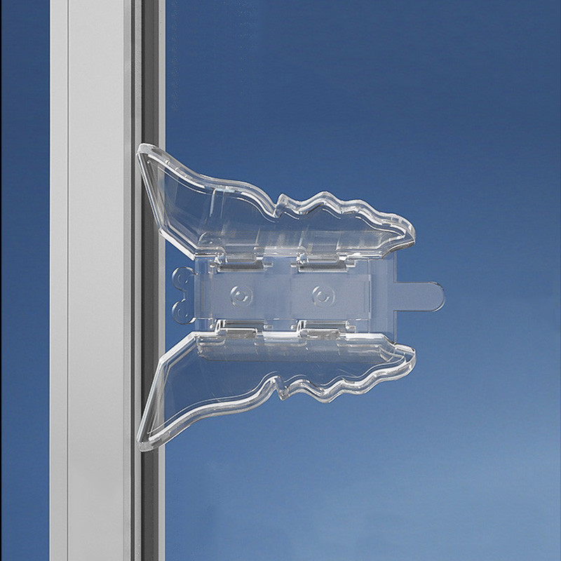 2 Trava Segurança Porta Janela Box De Correr Deslizante Bebê