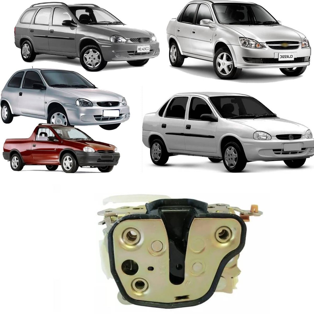 Fechadura Porta Dianteira Corsa Wind Manual Lado DIREITO CLASSIC 1994 A 2014