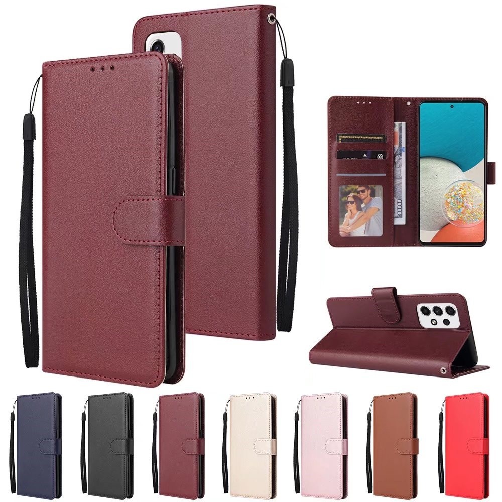 Para Samsung Galaxy S23 fe S24 Ultra S22 Plus S21 S20 Note 20 5G Capa De Telefone PU Couro Magnético Fechar Carteira Mac
