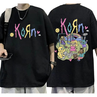Camiseta Camisa Blusa Unissex Algodão Korn cartoon banda rock Lançamento !! ref street