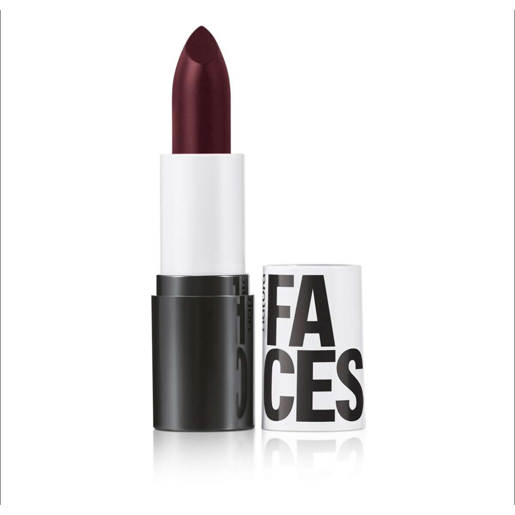 Batom cremoso faces natura cor VINHO ROCKS em Oferta na Shopee