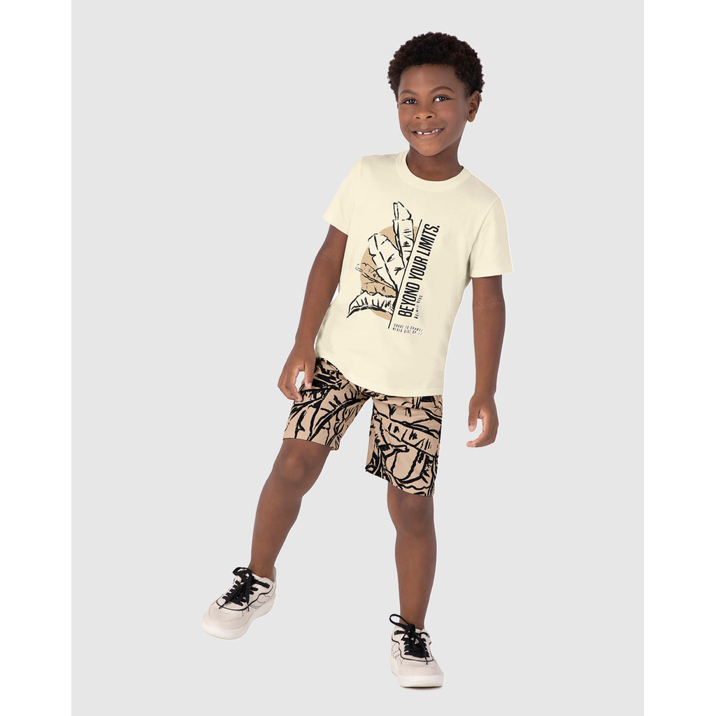 Conjunto Infantil Menino Beyound Your Limits Em Algodão Malwee Kids - Baby & Kids Fashion