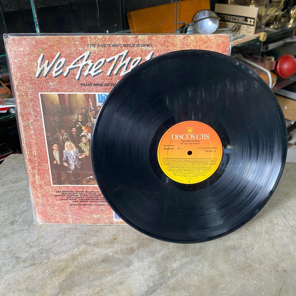 LP We Are The World Plus nine new superstar song