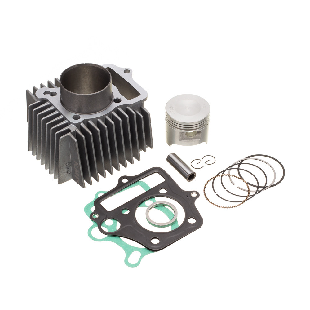 Kit Kmp C/cilindro. Pistão. Anel Junta Kit-A Pop 100 em Oferta na Shopee