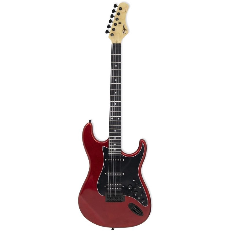 GUITARRA TAGIMA STRATO 2S 1H FX ESCALA ESCURA ESCUDO BK SIXMART CA