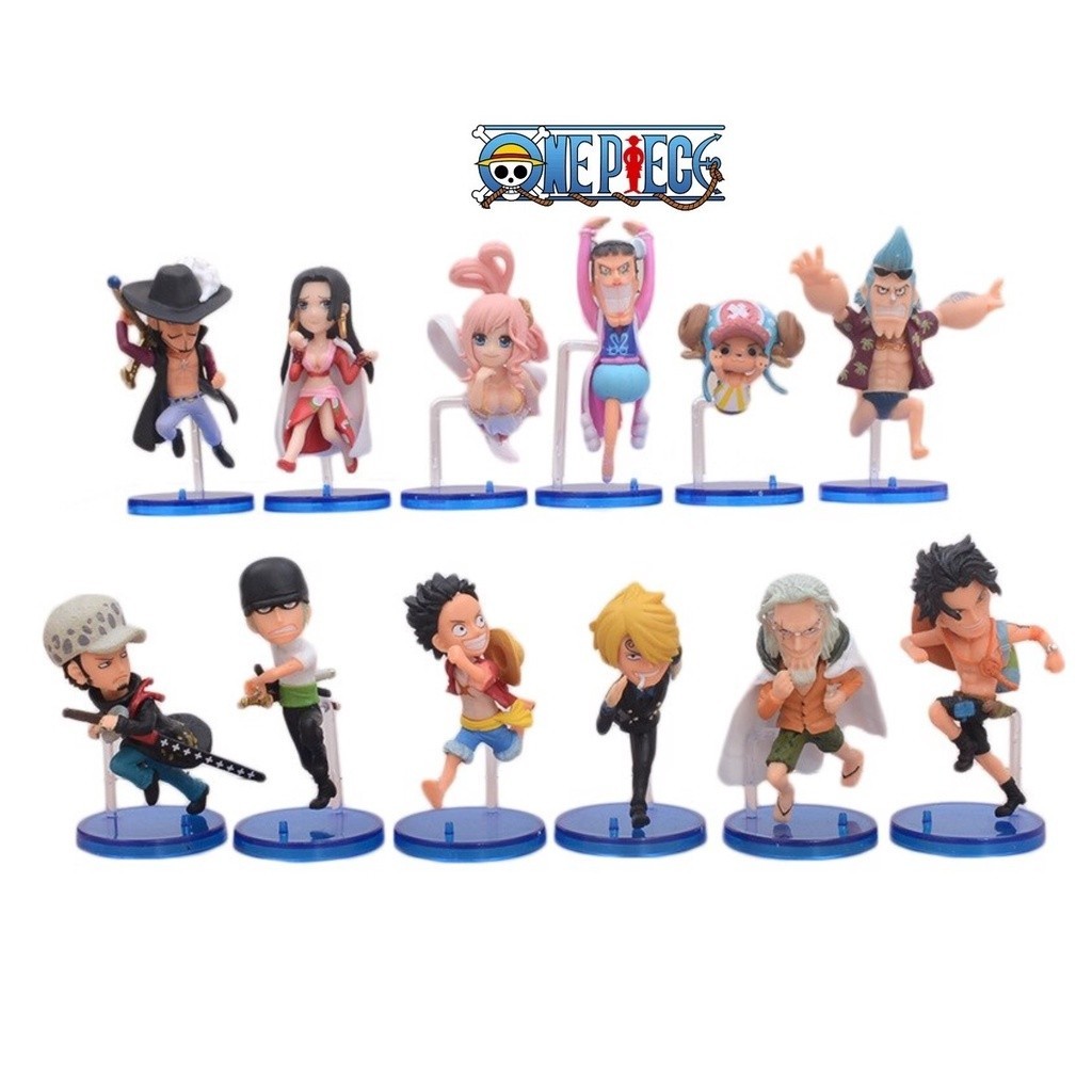 Boneco(s) - One Piece - Miniatura - Action Figures - Figura de Ação - Luffy Zoro Sanji Chopper