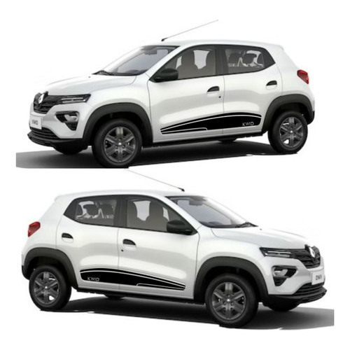 Kit Adesivo Carro Renault Kwid Personalizado Faixas Laterais