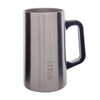 Caneca Térmica Wolff para Cerveja de Aço Inox 500ml