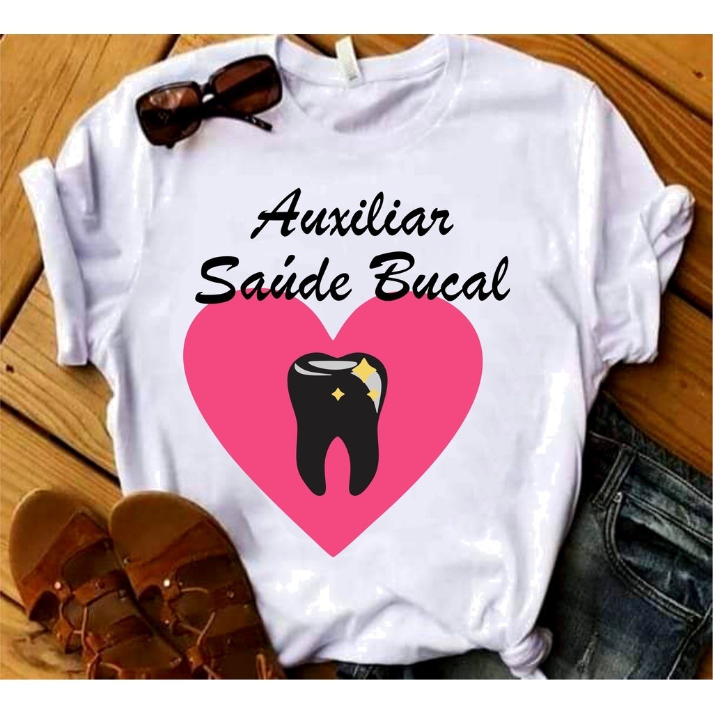Camisa Camiseta Odontologia /ASB / TSB/ 14 CP