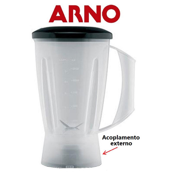 COPO LIQ. ARNO OPTIMIX PLUS / POWER MIX / NEW FACICLIC LN27 / LN28 / LN2P / LN2F / LNPF / LN37 / LN38 - Traslucido