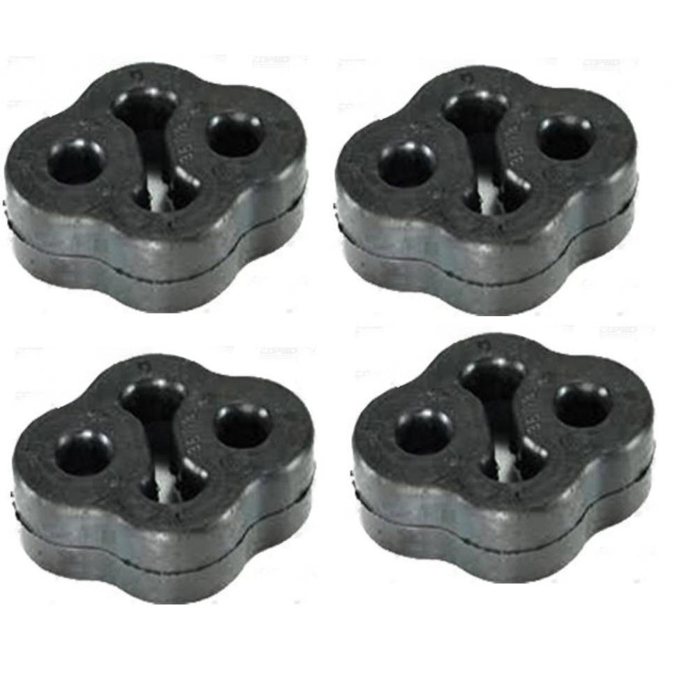 Kit 4 Coxim Escapamento Topic 1993 1994 1995/2006  Towner 1993 1994/2006  Besta 1993 1994 1995/2009
