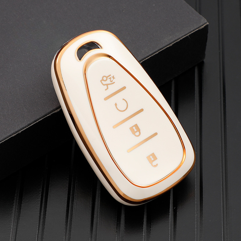 TPU Capa Da Caixa De Chaves Remota Do Carro Fob Shell Para Chevrolet Cruze Traverse Spark Equinox em Oferta na Shopee