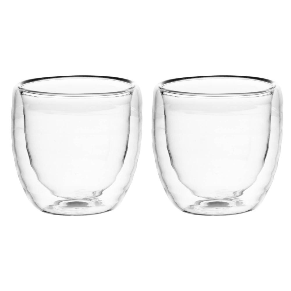 2 Copos de Café Wolff Gomos de Vidro Borossilicato 80ml - Home & Living