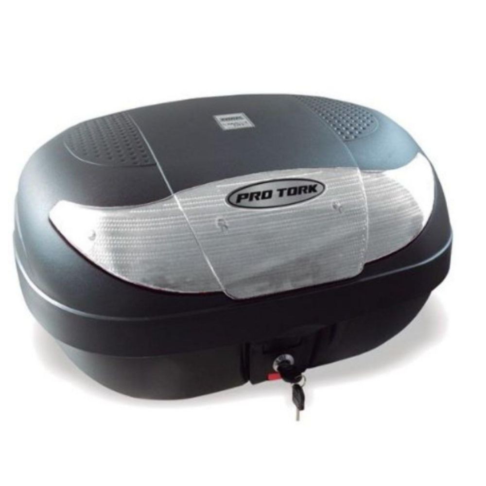 Bauleto Moto Traseiro 45 Litros SmartBox 2 Lente Cristal BP-09 CL - Pro Tork em Oferta na Shopee