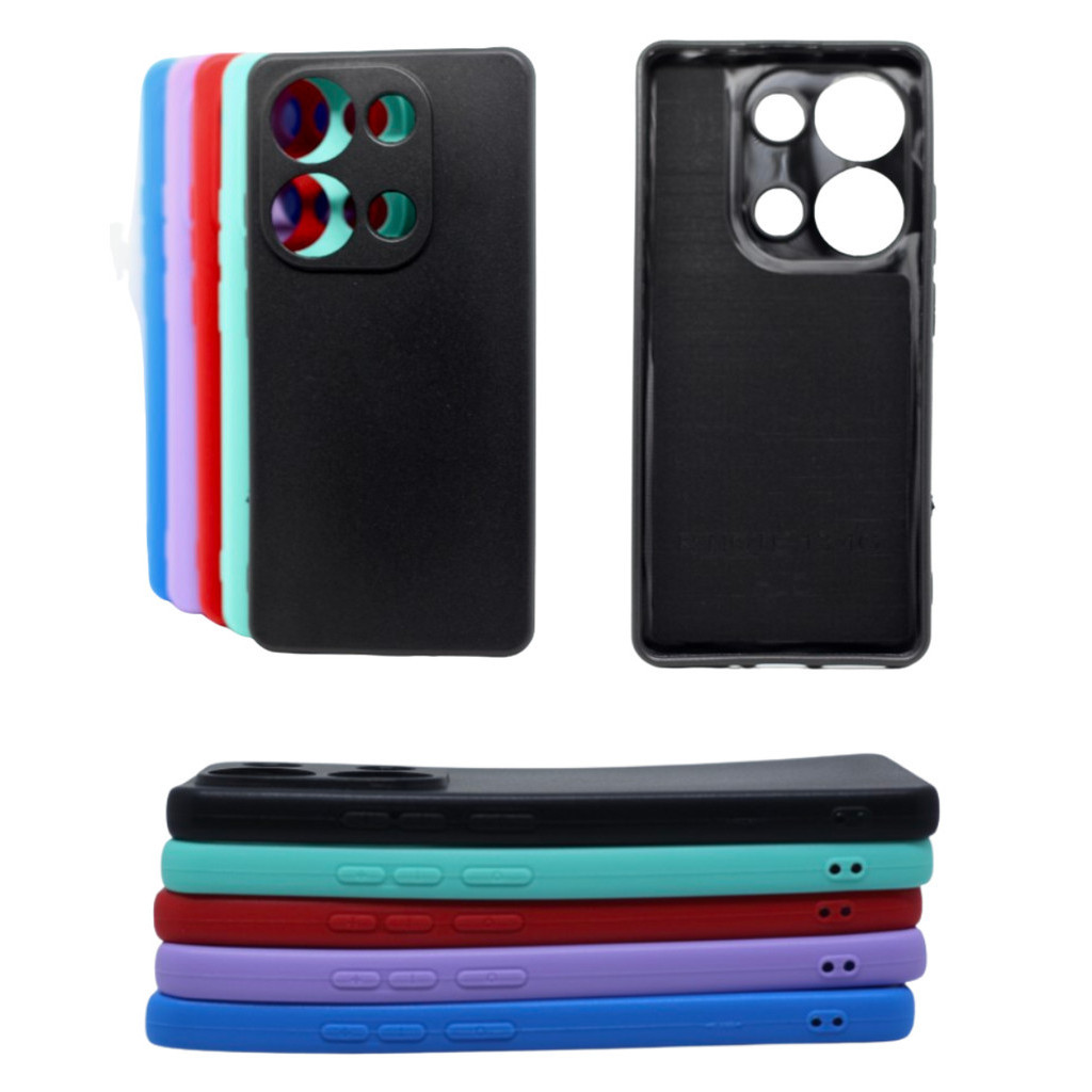 Capa Capinha Para Redmi Note 13 Pro 4g Aveludada Silicone Compativel Xiaomi TPU Case