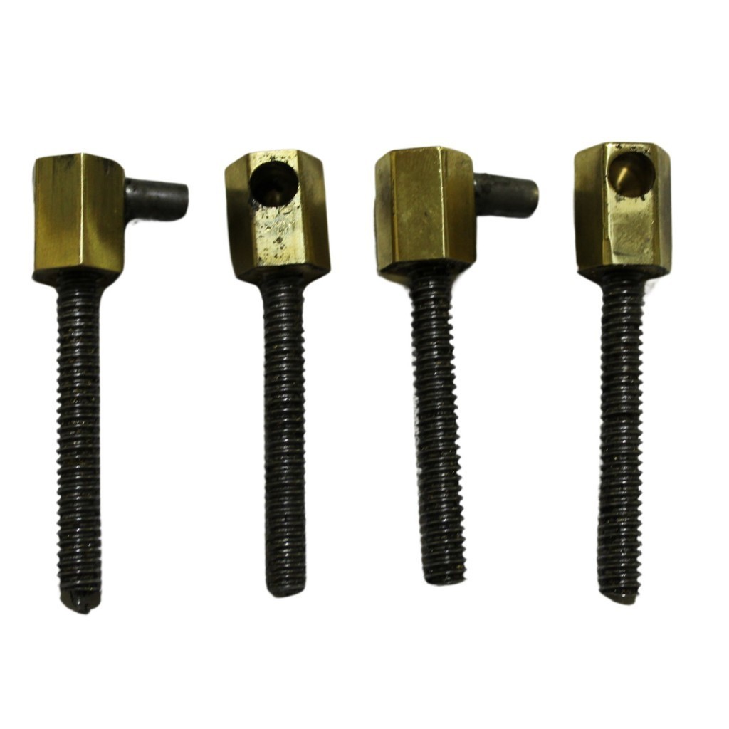 kit c/ 2 pares de Dobradiças Sextavadas de Metal para Móveis em Oferta na Shopee