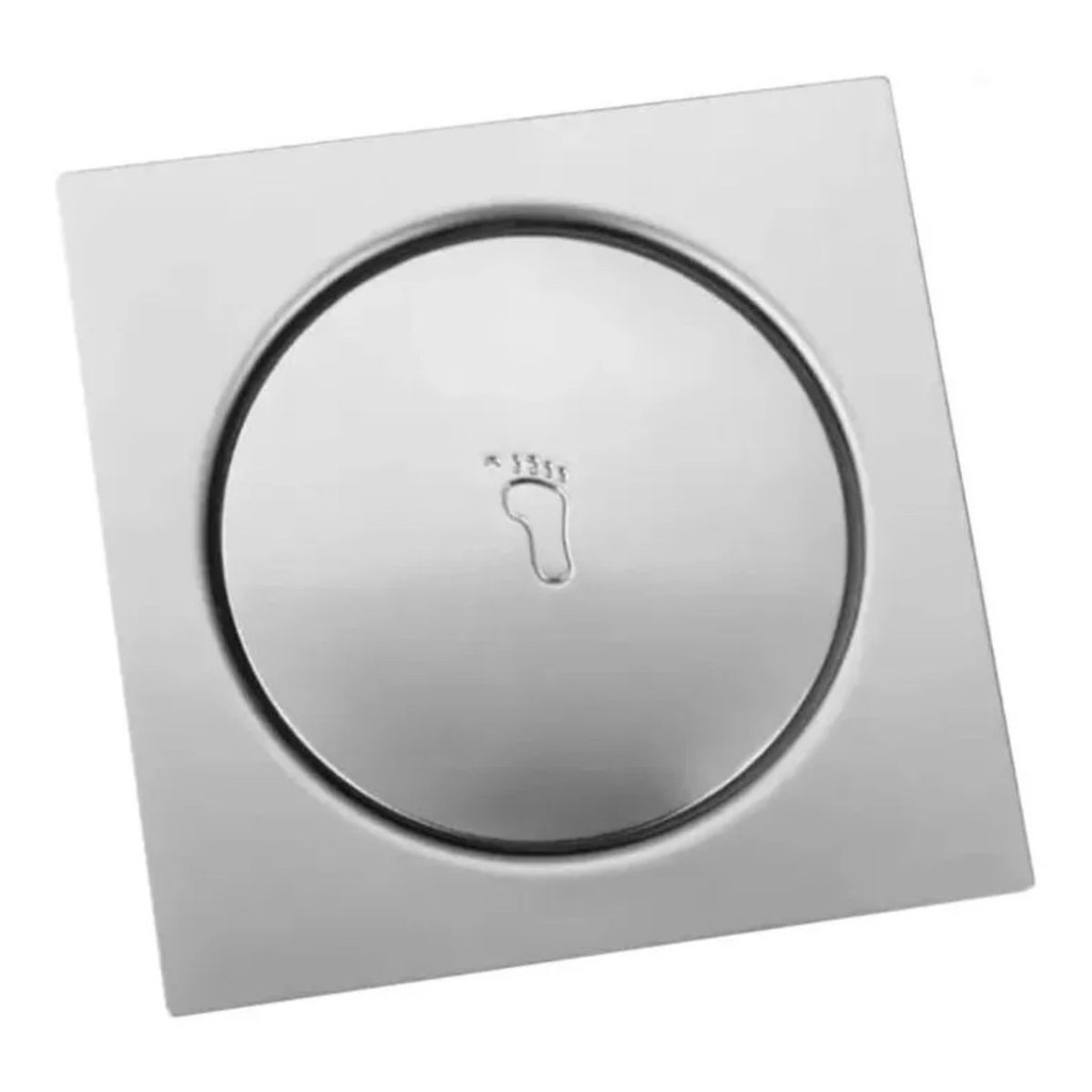 Ralo Clic inteligente inox Anti Odor Mal Cheiro 10x10 Para Banheiros 10x10