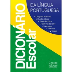 Dicionário escolar da Língua Portuguesa, Amarelo | Ciranda Cultural