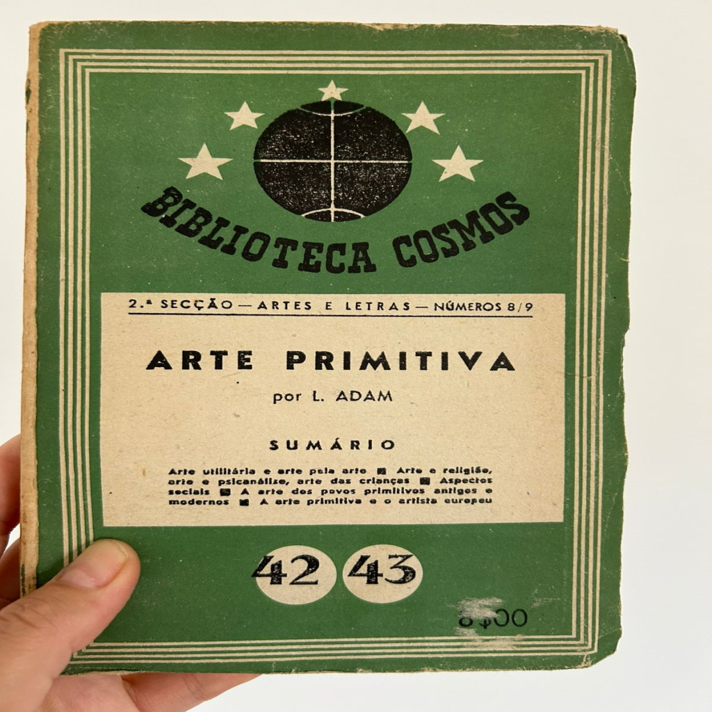 Arte primitiva - 2ª secção - artes e letras - Números 8/9 autor L. Adam (1)