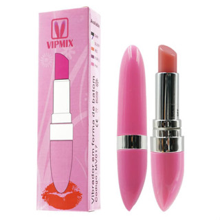 Mini Vibrador em Formato de Batom em Abs - 3 Cores | Vip Mix em Oferta na Shopee