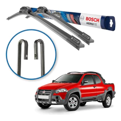 Palheta Limpador Parabrisa Original Bosch Fiat Strada Adventure 1998 A 2017
