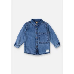 Camisa Jeans Infantil Menino Up Baby