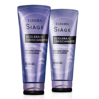 Eudora Siàge Acelera Crescimento Shampoo + Condicionador