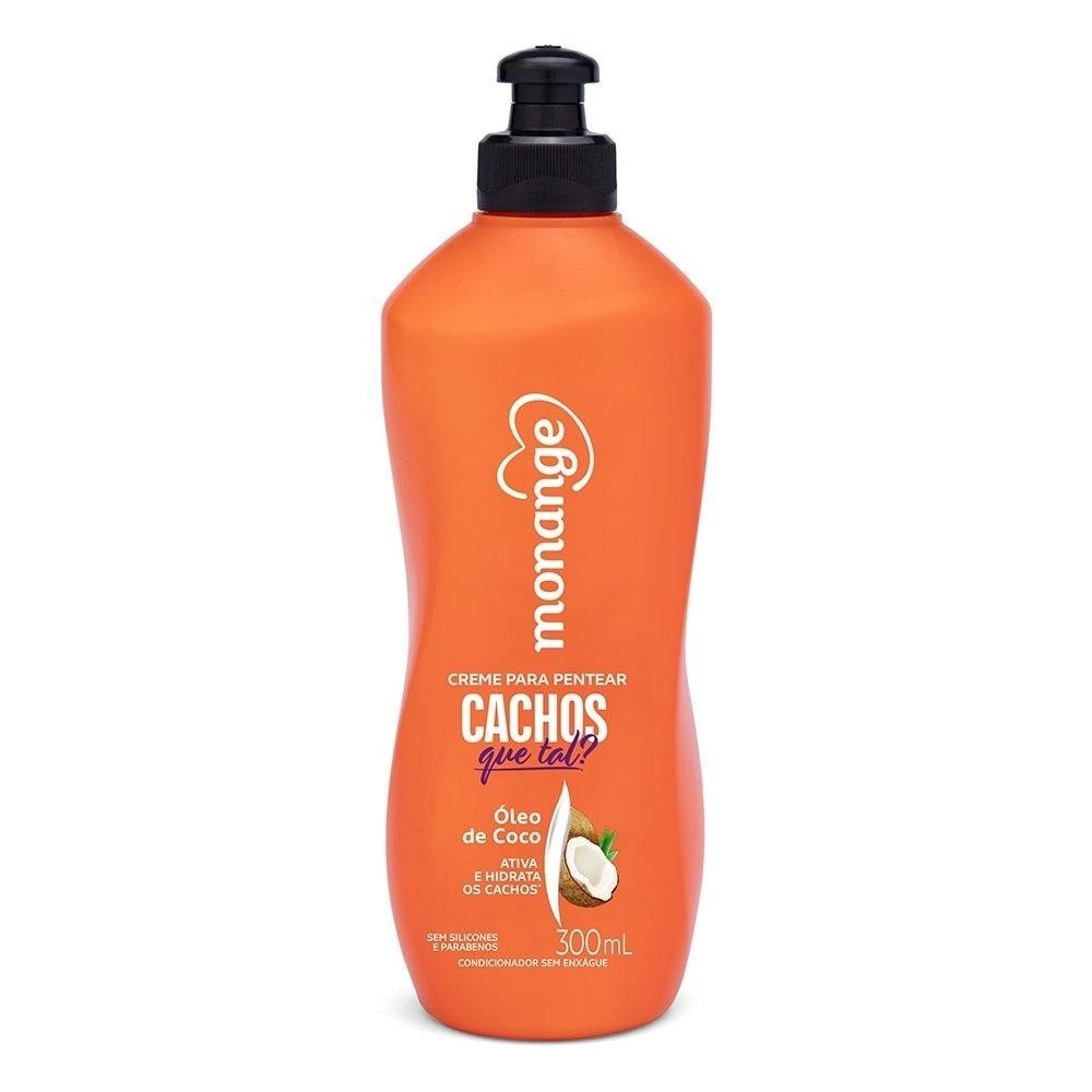 Creme para Pentear Monange Cachos Que Tal 300ml em Oferta na Shopee