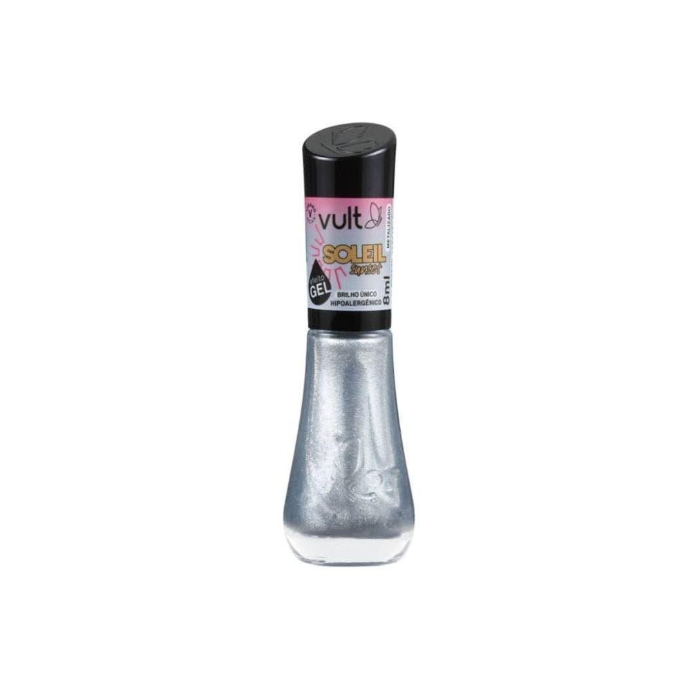 Esmalte Vult  Prata Brilho Único 5 Free Soleil Sunset 8ml em Oferta na Shopee