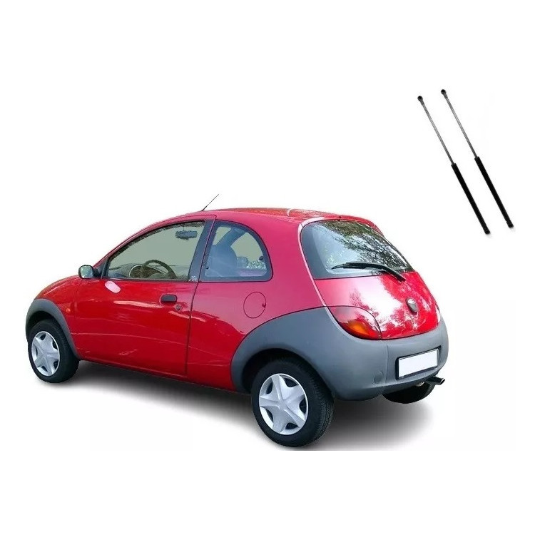 *Amortecedor Tampa Porta Mala Ford Ka 97 98 99 2000 2001 Par *NOVO*