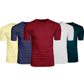 Camiseta Básica Slim Fit Essencial Gola Redonda Plus Size Ogochi