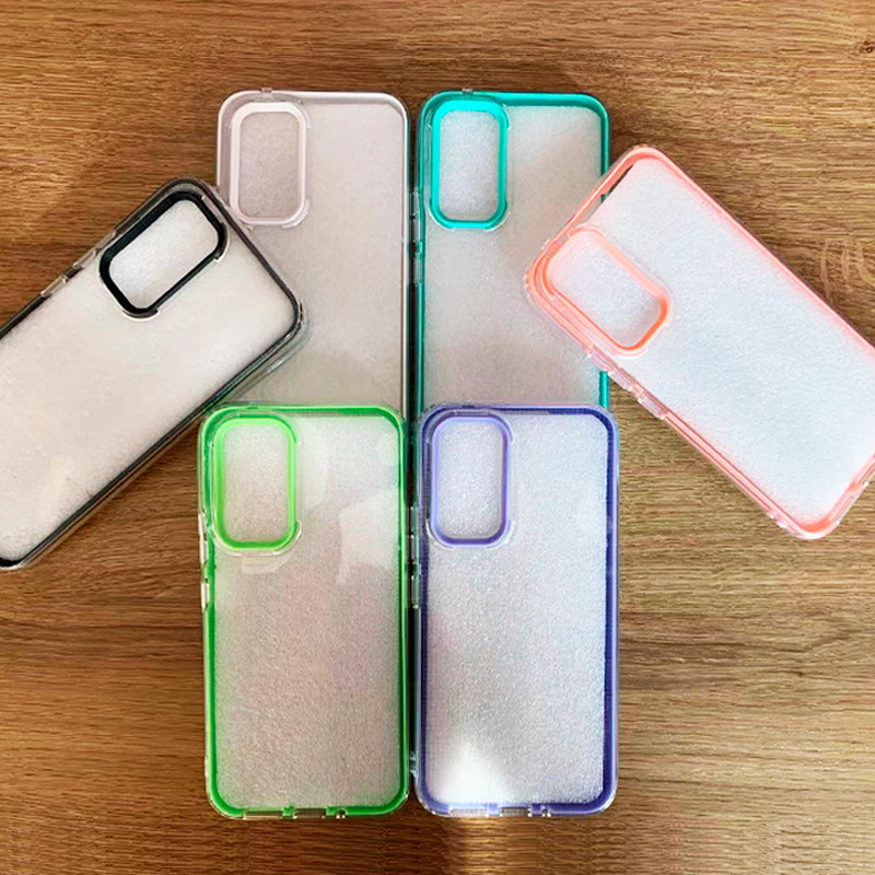 Capinha Protetora Transparente Samsung A14/A24/A34/A54/M14/M34/M54/A15 Capa Case 3 em 1 Silicone Anti Pacto em Oferta na Shopee