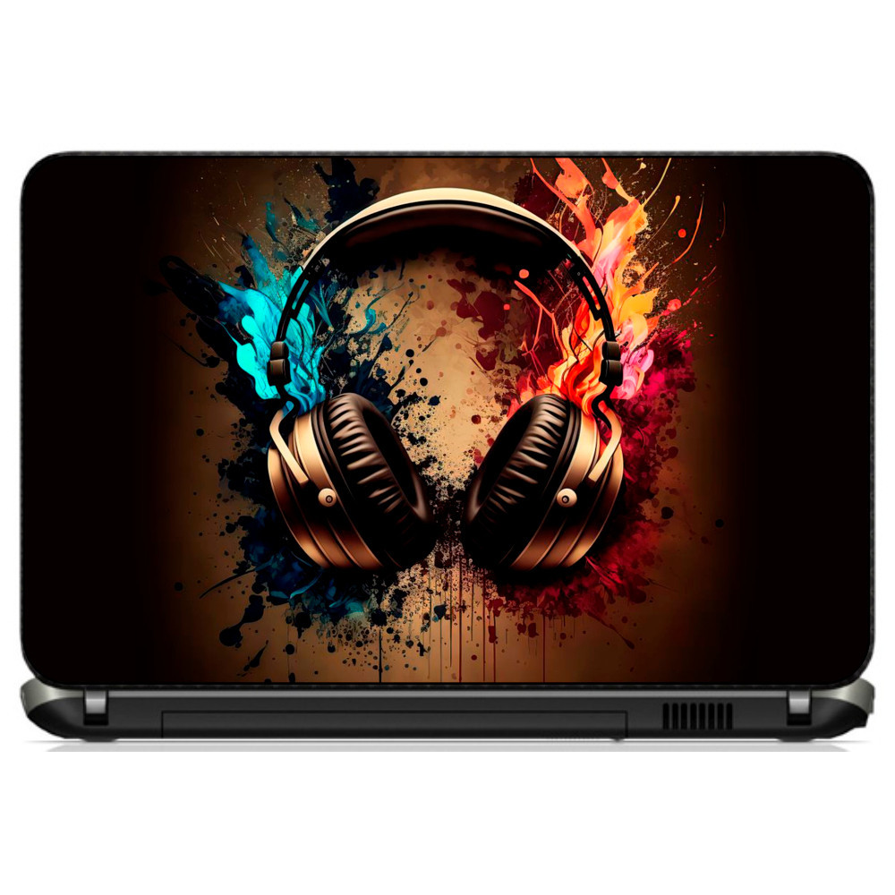 Adesivo Personalizado Skin Pelicula Notebook Macbook Tablet DJ [ 48 ] Deejay Musica Som Balada
