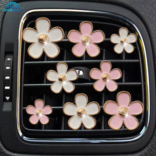 RE 4Pcs/Set Car Outlet Vent Perfume Clips Freshener Ar Condicionado Aromaterapia Pequena Margarida Para Decoração em Oferta na Shopee