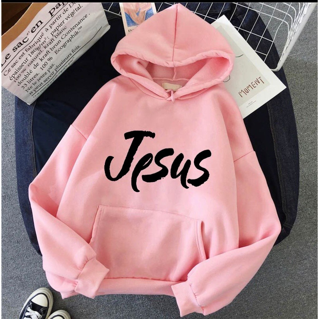 Moletom Feminino Jesus  Moda De Inverno Lançamento