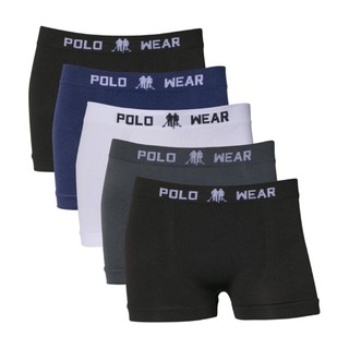 Kit 5 Cuecas Boxer Polo Wear Infantil Microfibra Sortido em Oferta na Shopee