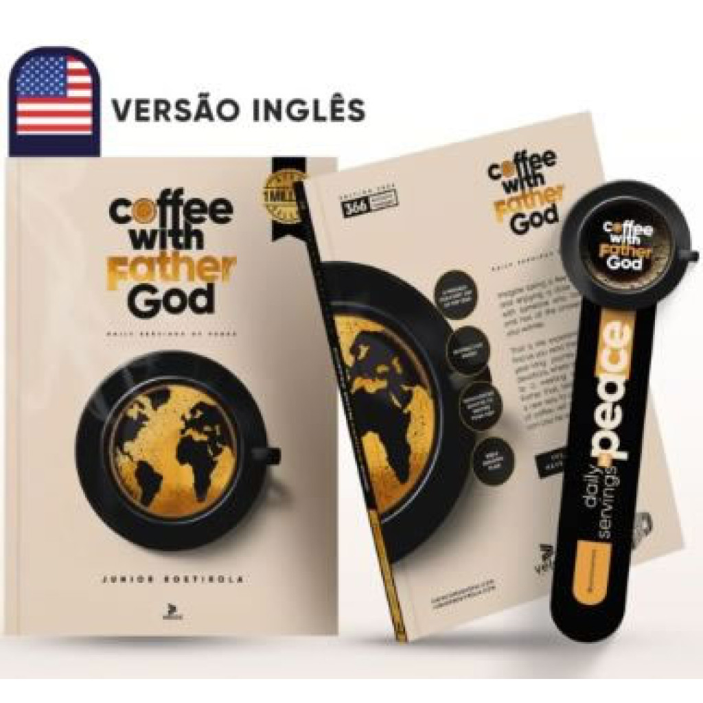 COFFEE WITH FATHER GOD em Oferta na Shopee