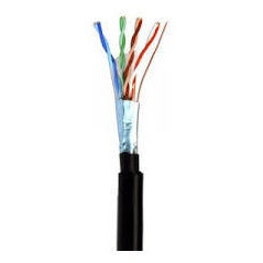 Cabo F / Utp Blind Lan Cat-5e Ext Dupla Capa 100 Metros