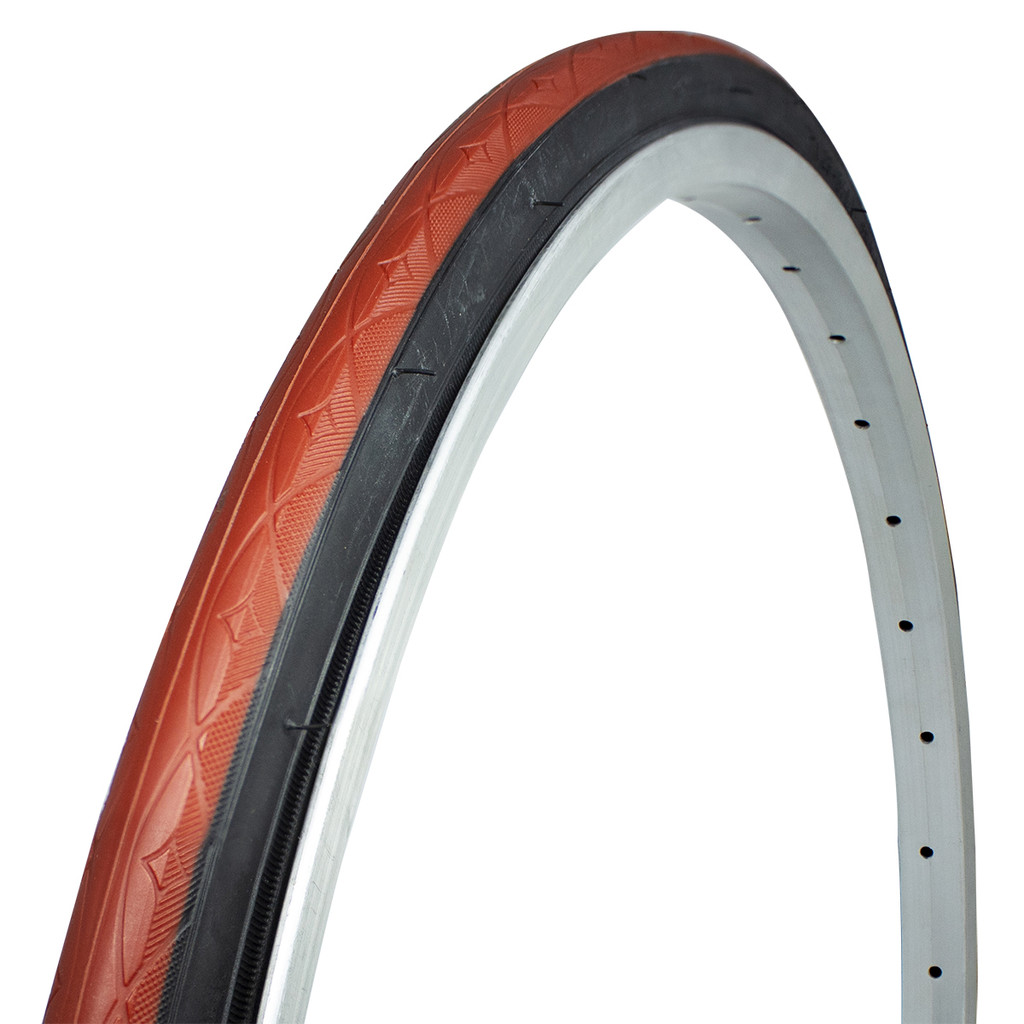 Pneu 25x1 (23-559) Wd para Cadeira de Rodas Preto/vermelho