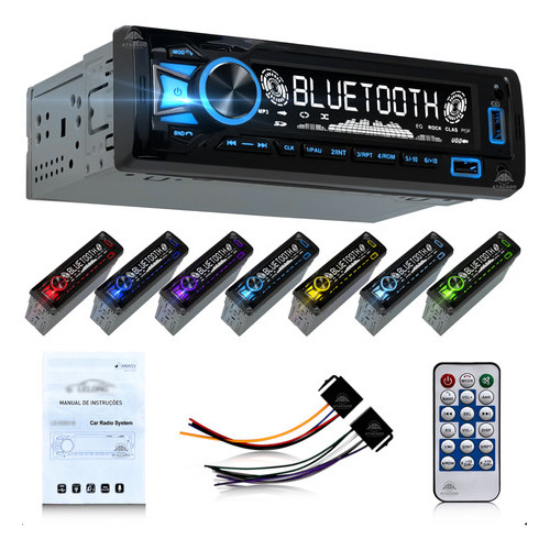 Radio Automotivo Bluetooth Entradas USB Sd Aux. Aparelho de Som Potente Mp3 Carro Melhor Q Soni — R$ 158,90 em Shopee