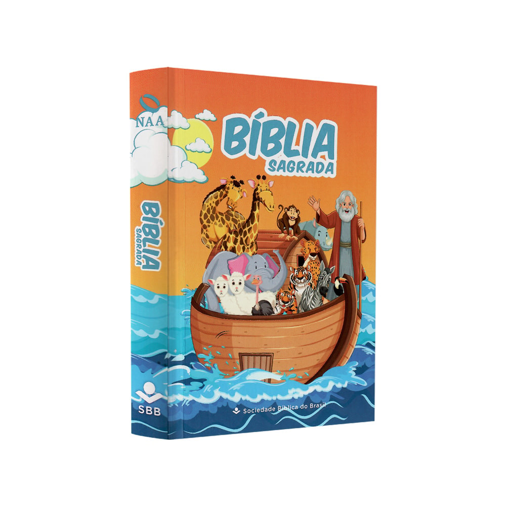 Bíblia Sagrada Infantil | NAA | Capa Brochura Arca em Oferta na Shopee