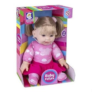 Boneca Baby Fofura Com Cabelo em Oferta na Shopee