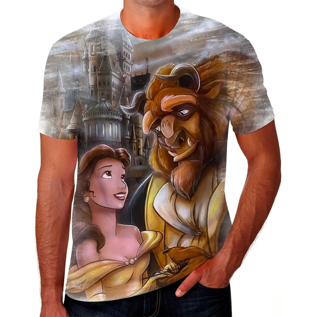 Camiseta Camisa Bela E A Fera Filme Romance E77